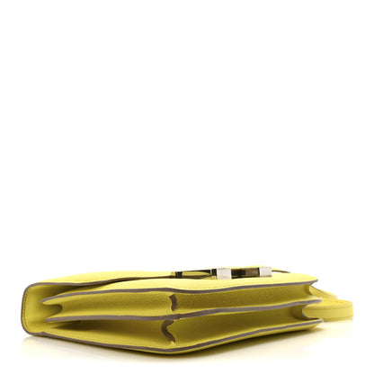 Hermes Epsom Constance 18 Lime 4 of 10