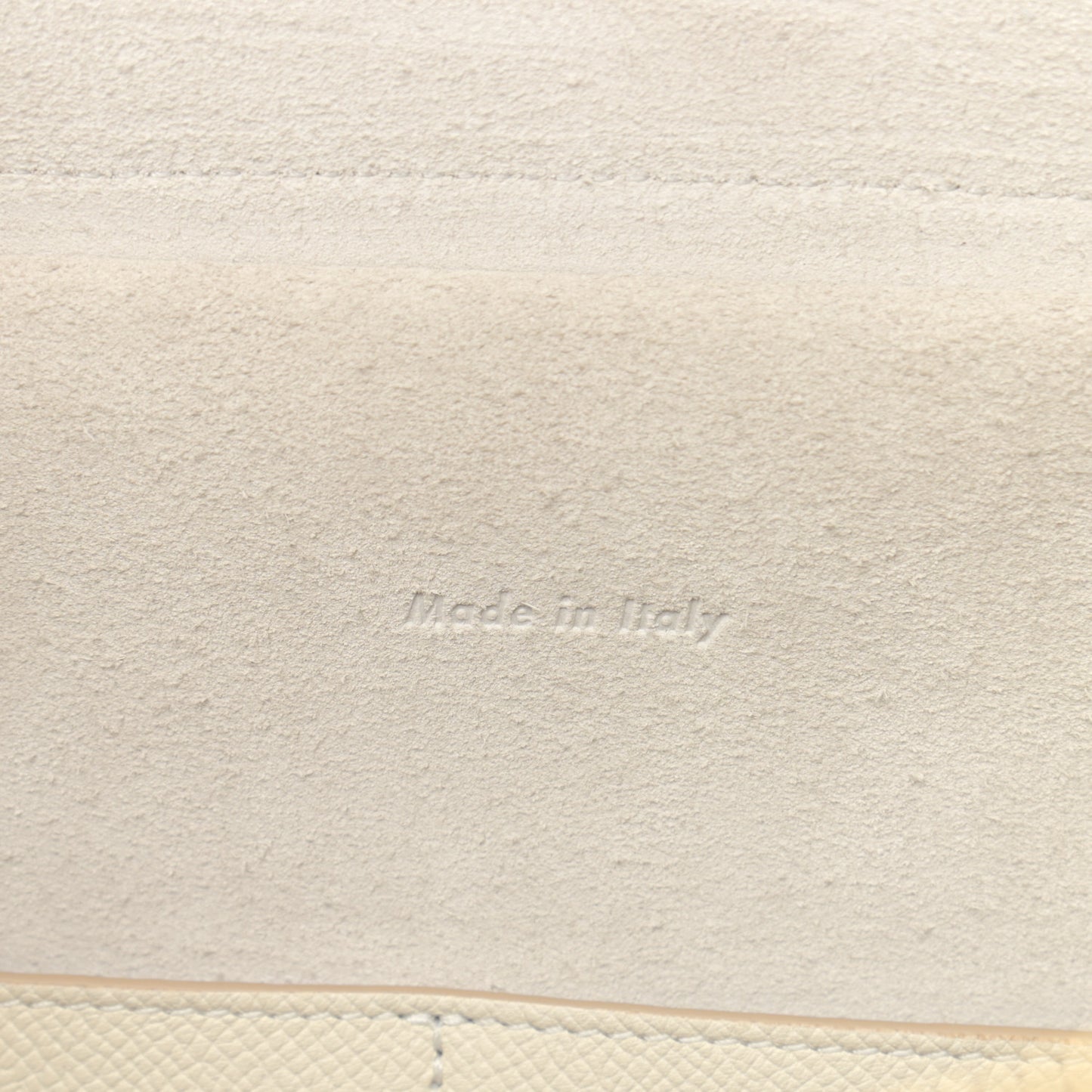 Grained Calfskin Mini Belt Bag White