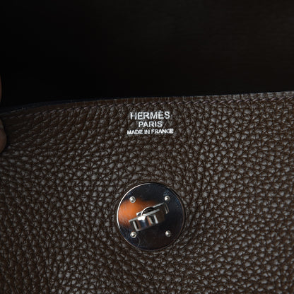 Hermes Taurillon Clemence Lindy 34 Cacao 5 of 8