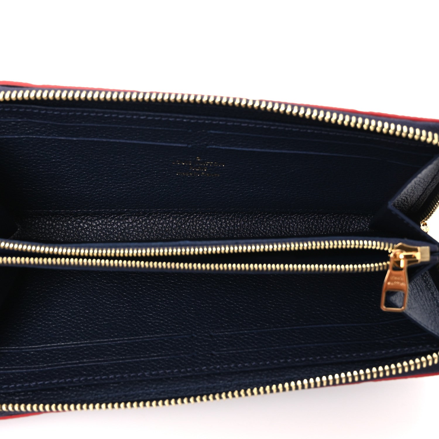 Louis Vuitton Empreinte Clemence Wallet Marine Rouge 5 of 7