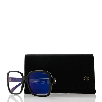 Chanel Acetate Square Eyeglasses 5408-S Black 8 of 8