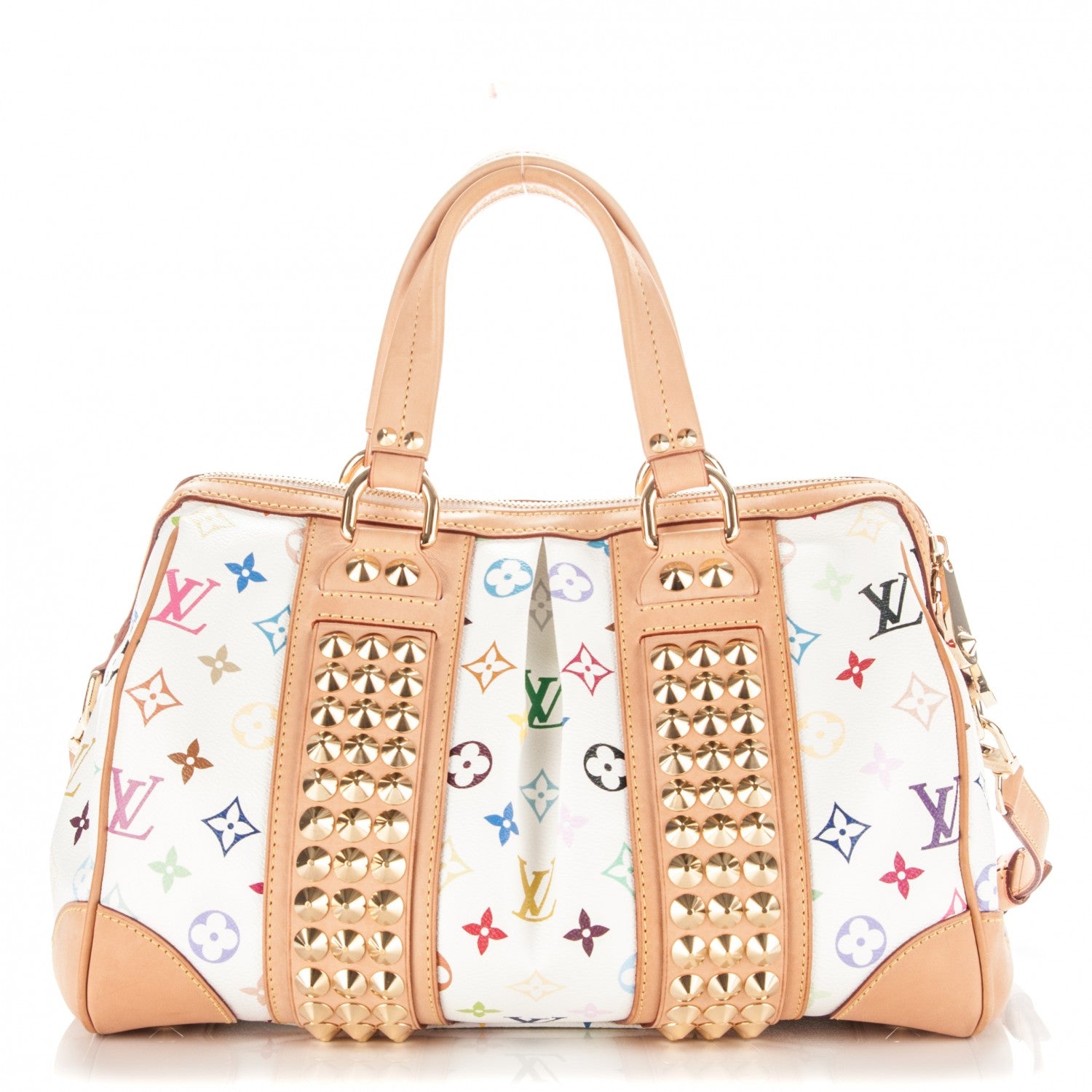 Louis Vuitton Monogram Multicolor Courtney MM White 1 of 7