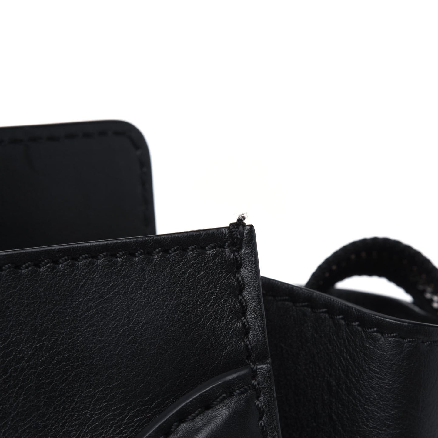Smooth Calfskin Mini Luggage Black