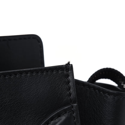 Celine Smooth Calfskin Mini Luggage Black 6 of 6
