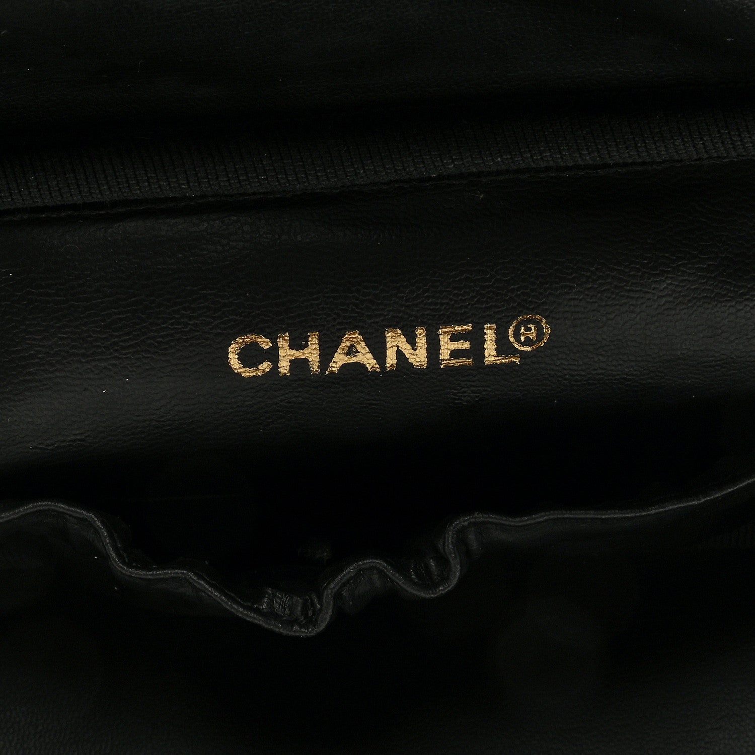 Chanel Caviar CC Vanity Cosmetic Case Black 6 of 8