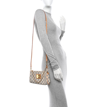 Louis Vuitton Damier Azur Eva Clutch 2 of 12