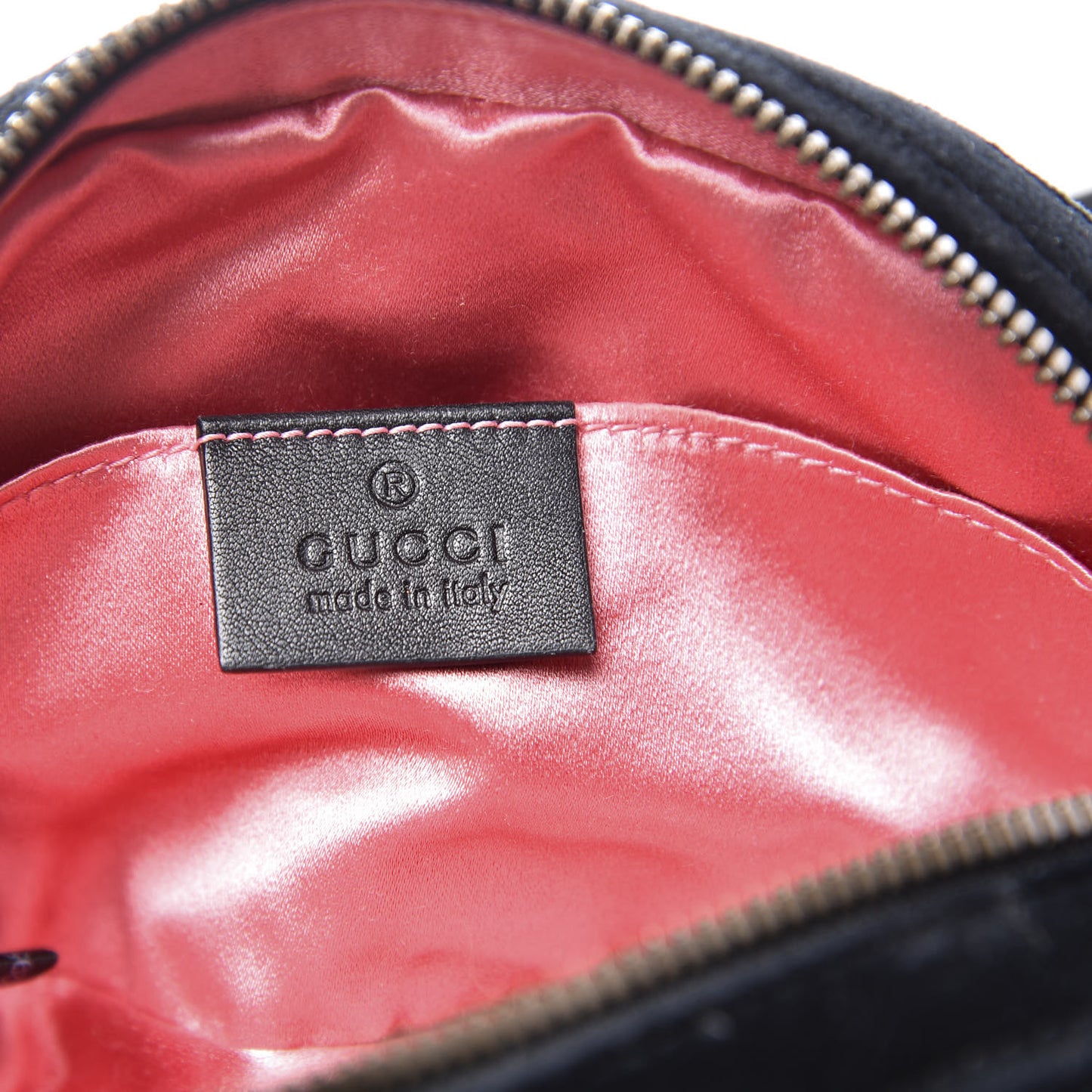 Velvet Matelasse Marquise Crystals GG Marmont Belt Bag 85 34 Black