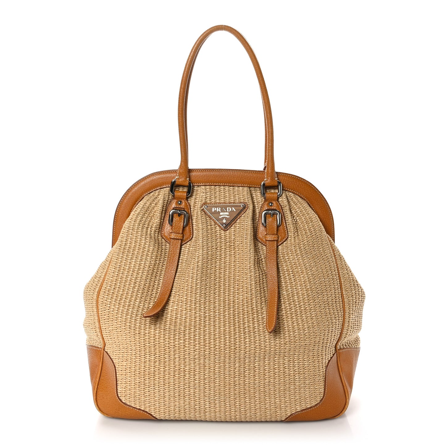 Paglia Cinghiale Frame Bag Naturale Cuoio