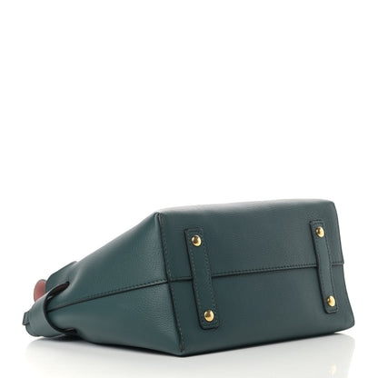 Burberry Soft Grain Calfskin Small Belt Bag Dark Cyan 4 of 11