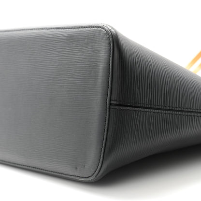 Louis Vuitton Epi Neverfull MM Noir Figue Safran 9 of 14