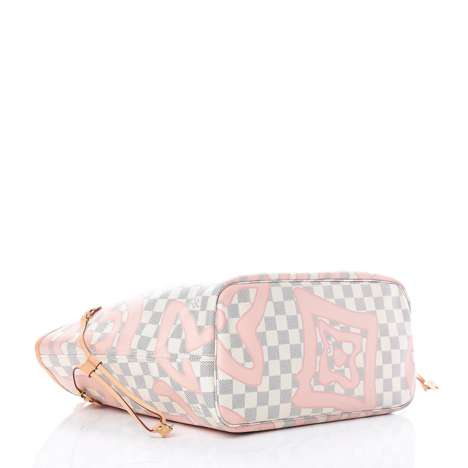 Louis Vuitton Damier Azur Tahitienne Neverfull MM 5 of 10