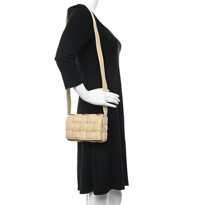 Bottega Veneta Nappa Maxi Intreccio Small Padded Cassette Crossbody Bag Porridge 2 of 8