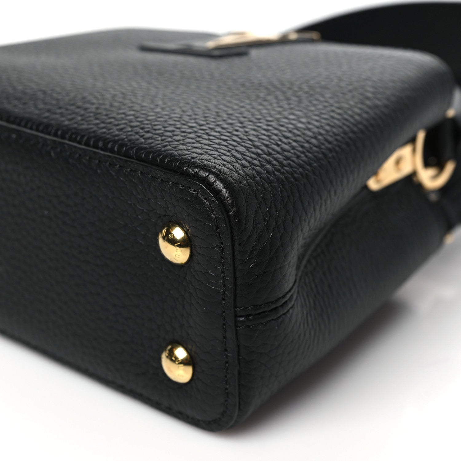 Louis Vuitton Taurillon Mini Capucines Black 9 of 9