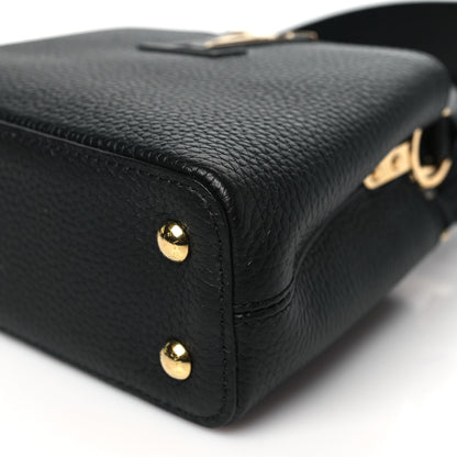 Louis Vuitton Taurillon Mini Capucines Black 9 of 9