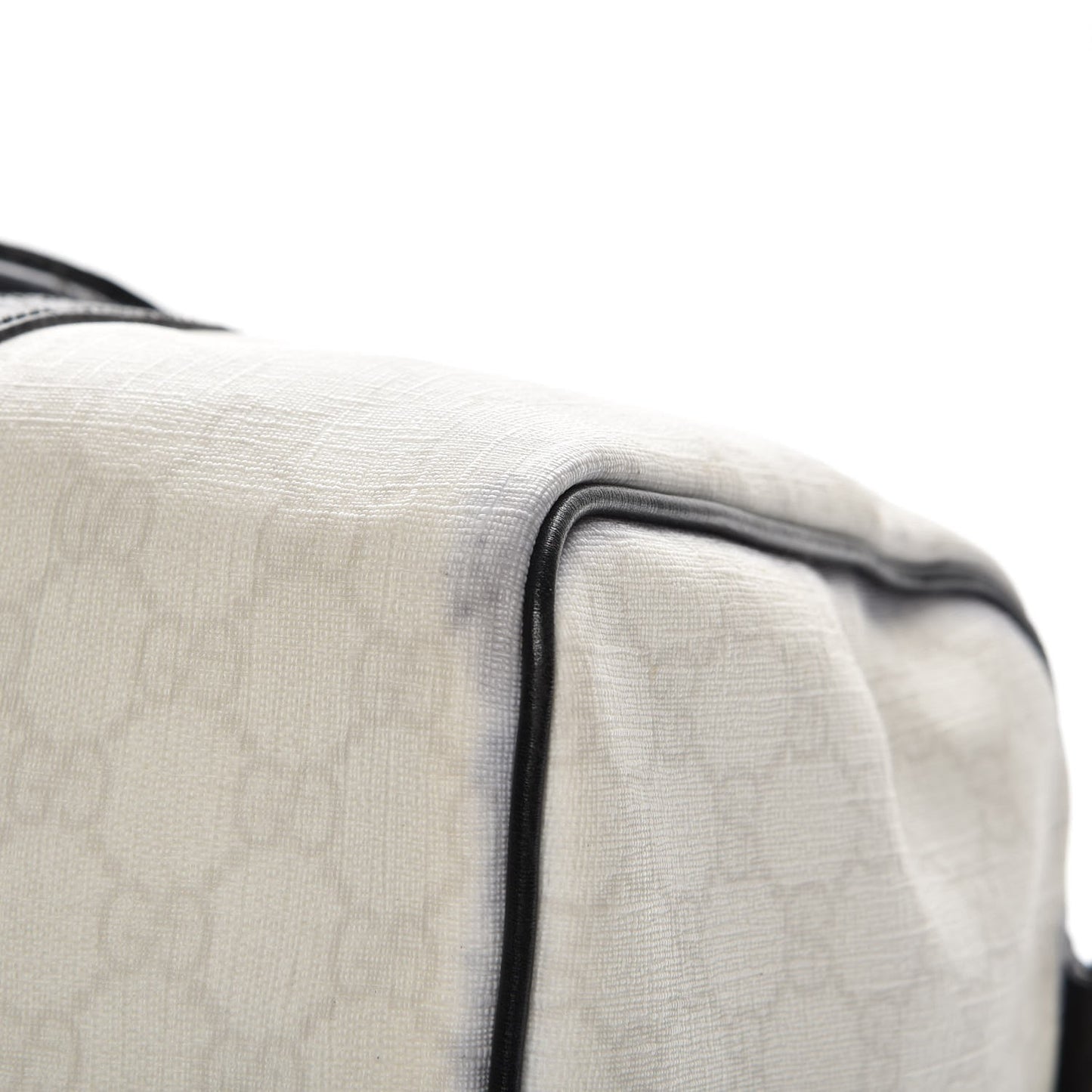GG Plus Monogram Embellished Medium Joy Boston White Black
