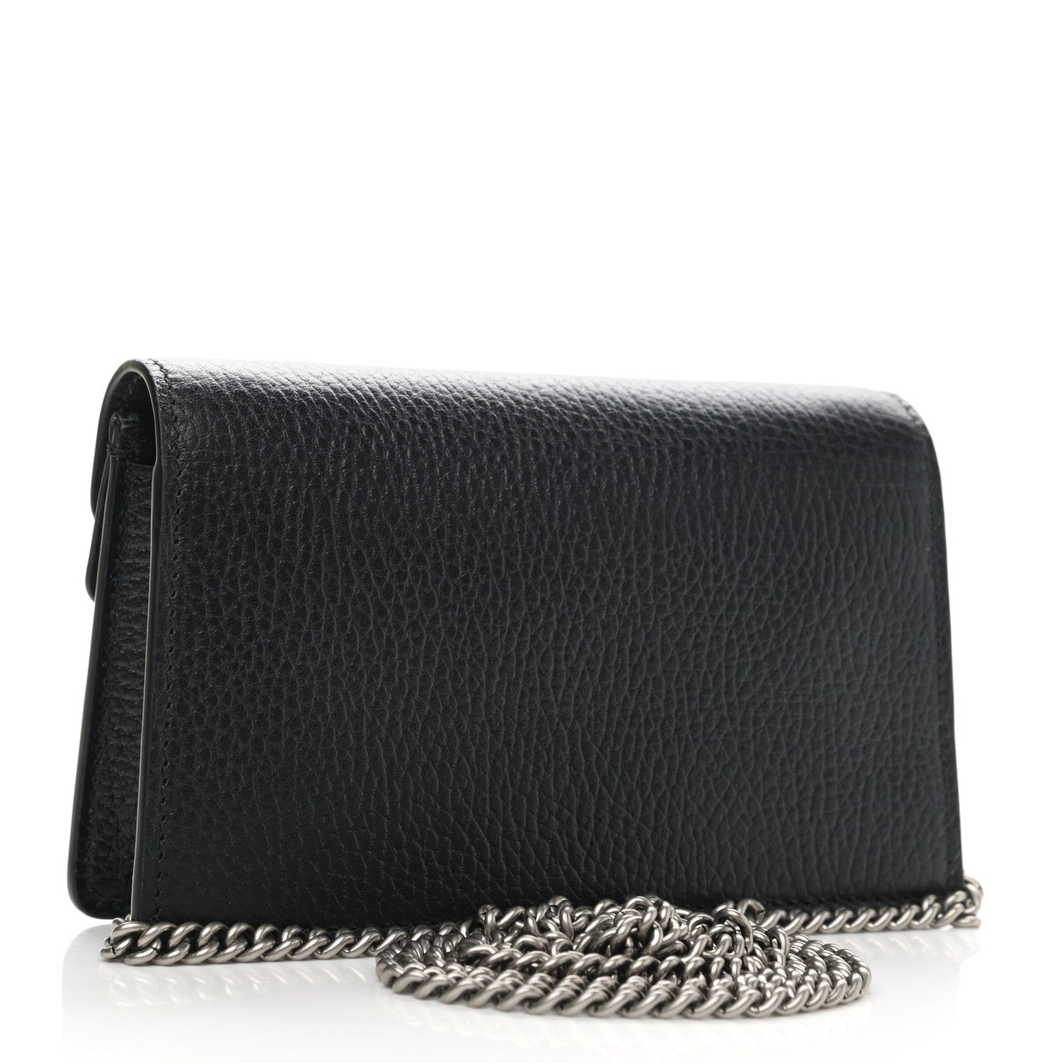 Gucci Calfskin Super Mini Dionysus Shoulder Bag Black 3 of 11