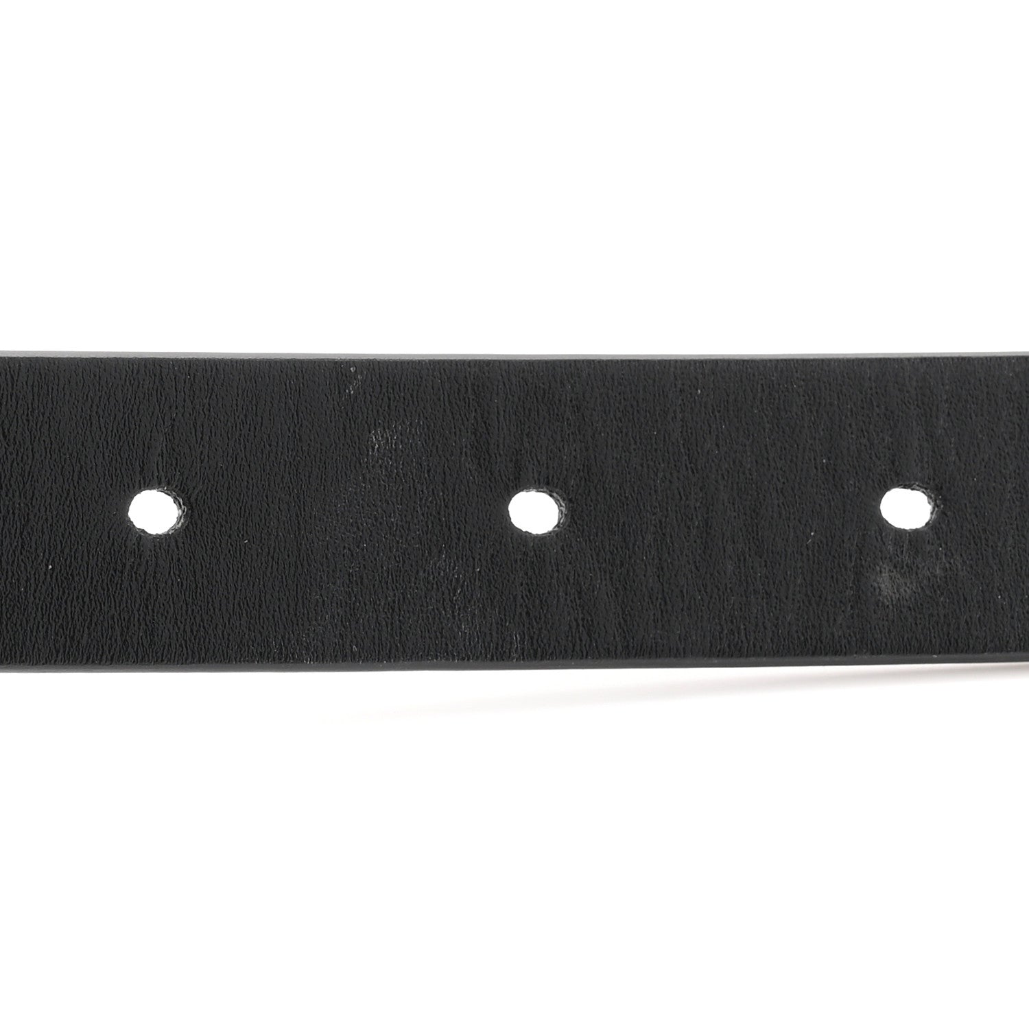 Christian Dior Calfskin 90 36 Saddle Belt Black 4 of 8