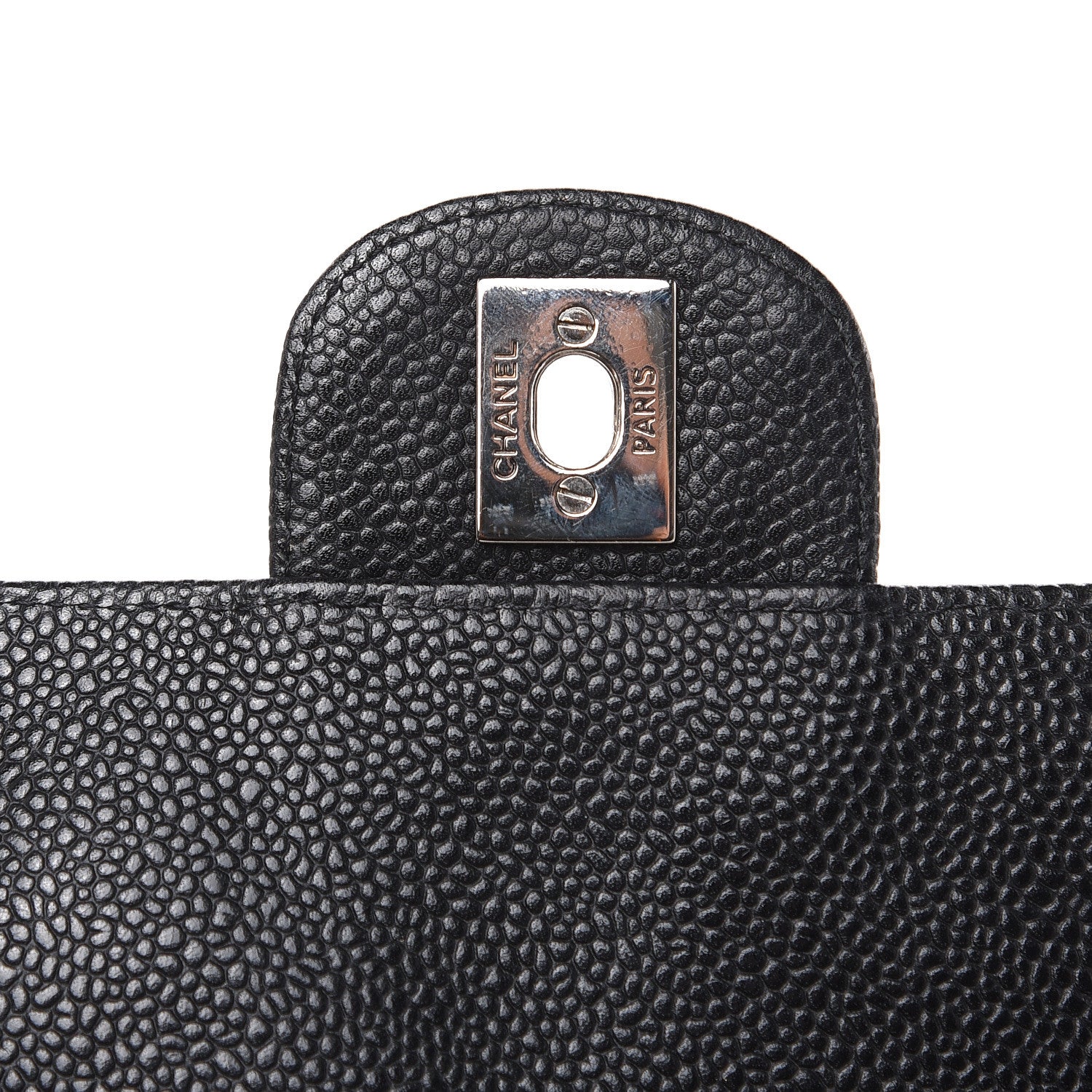 Chanel Caviar Quilted East West Flap Black 16 of 16