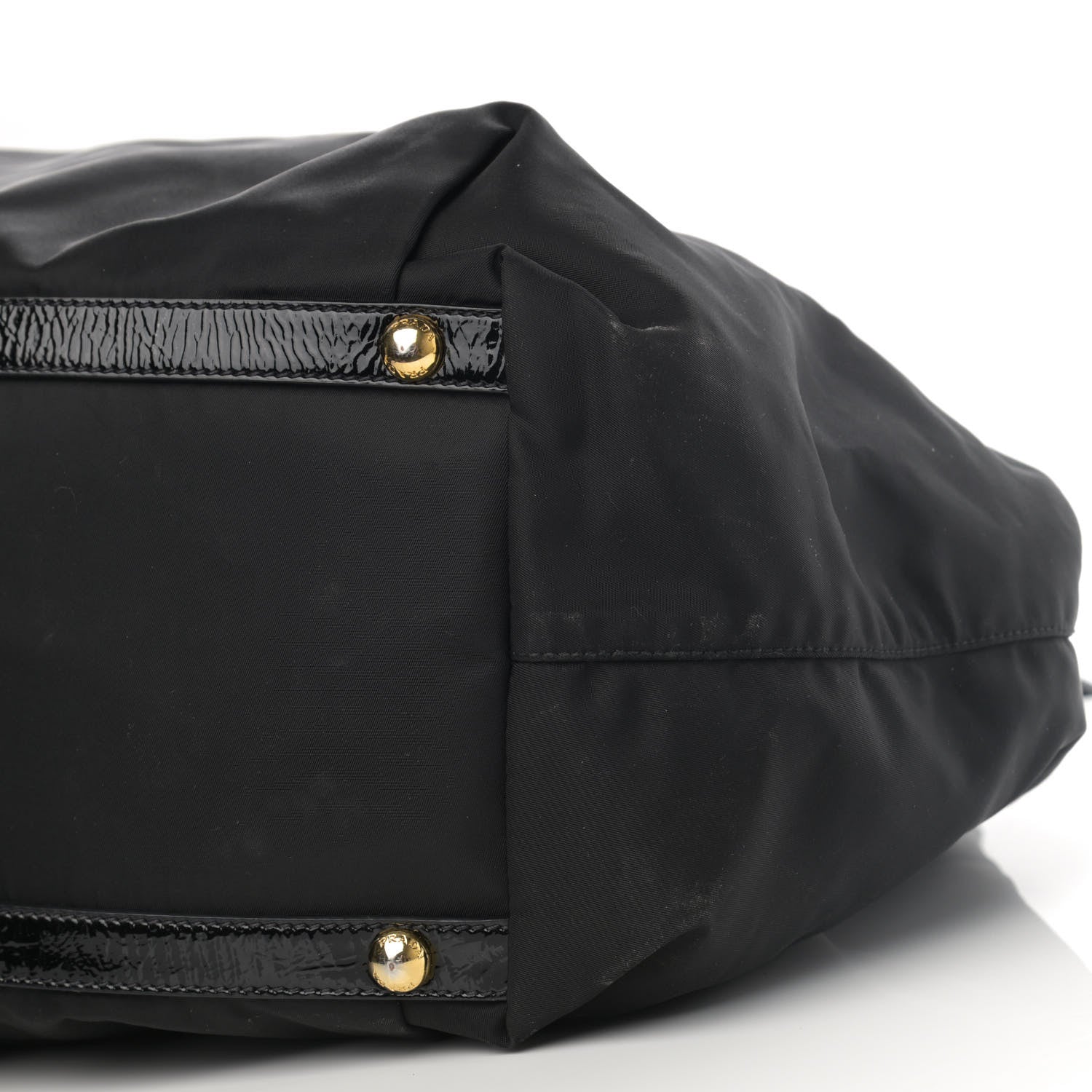 Prada Tessuto Nylon Chain Shoulder Bag Nero Black 9 of 12
