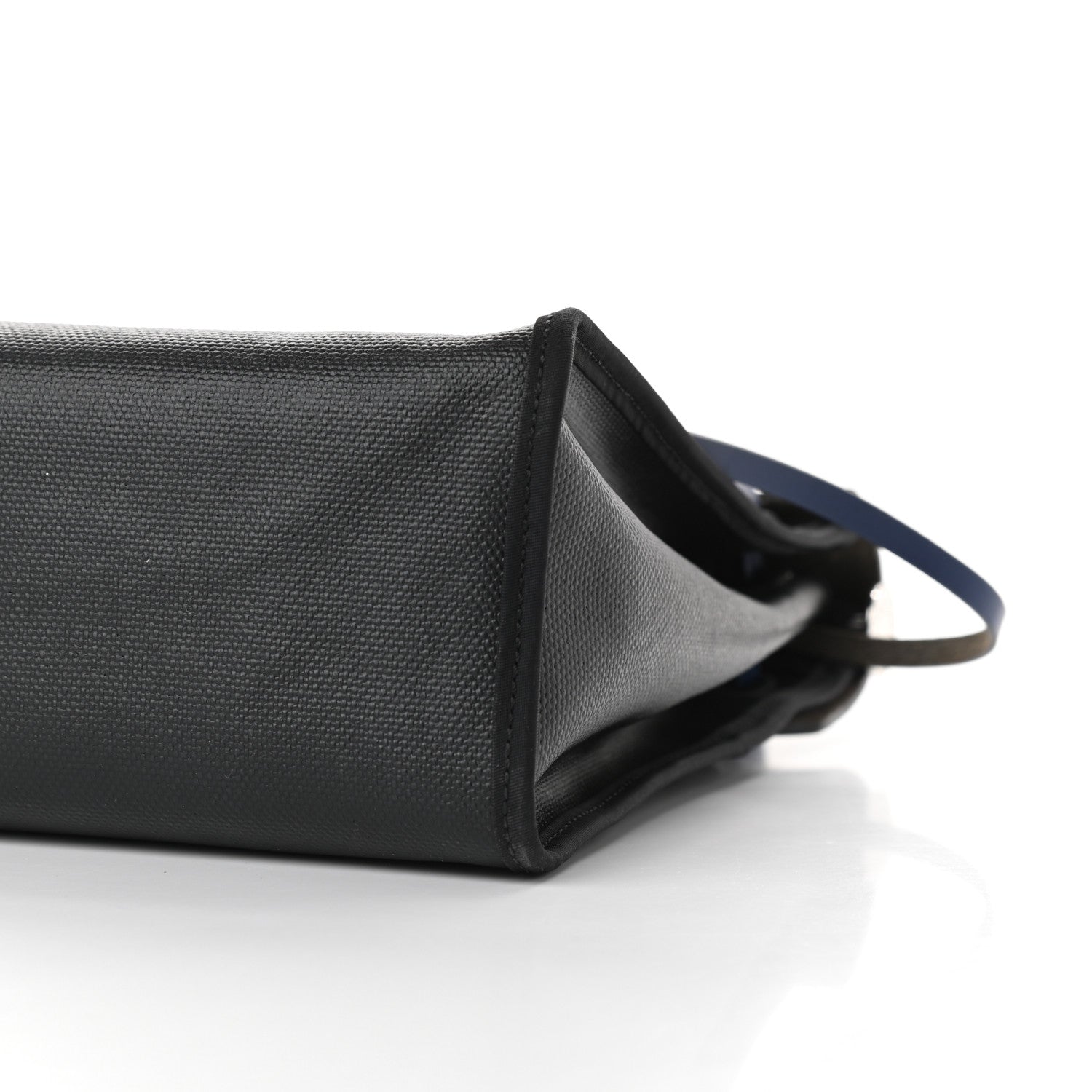Hermes Toile H Berline Vache Hunter Herbag Zip PM 31 Bleu Encre Black 8 of 10