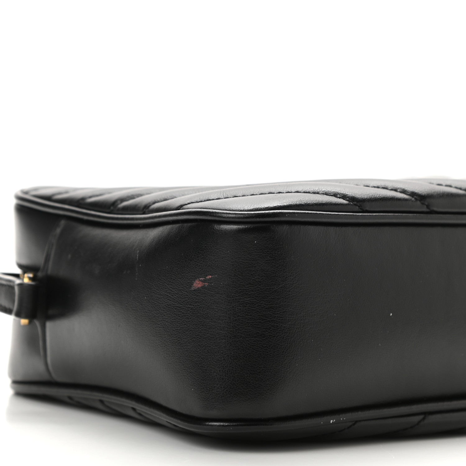 Saint Laurent Calfskin Matelasse Monogram Lou Camera Bag Black 9 of 10