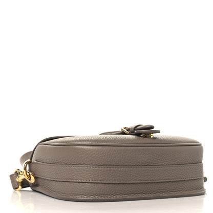 Christian Dior Grained Calfskin Medium Bobby Flap Taupe 4 of 9