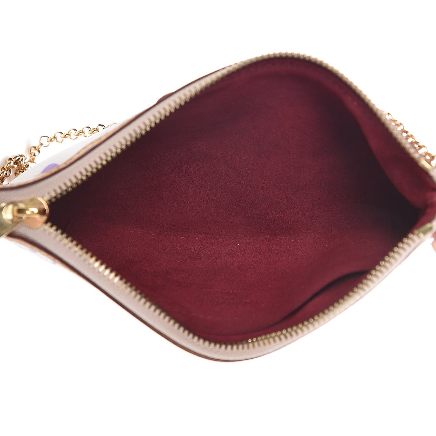 Monogram Multicolor Pochette Milla MM White