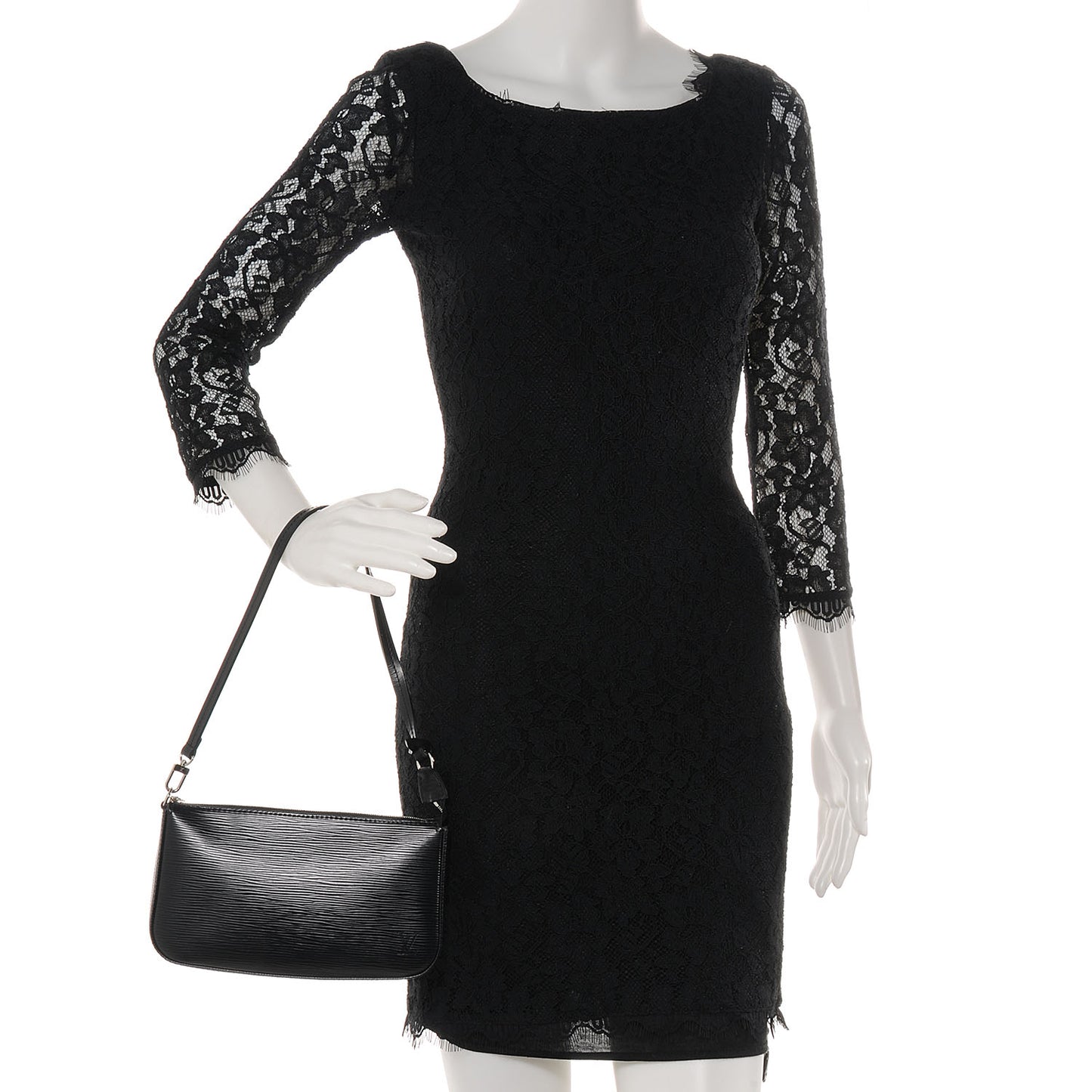 Epi Pochette Accessories NM Black