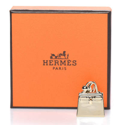 Hermes Permabrass Mini Kelly Twilly Ring 4 of 4