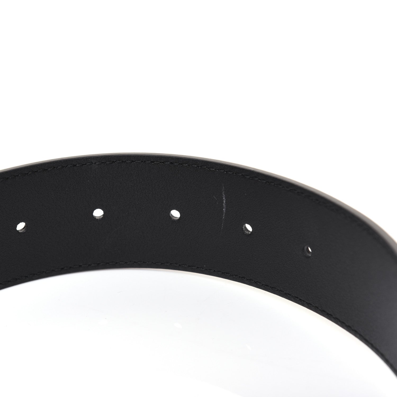 Gucci Calfskin Double G 40mm Belt 75 30 Black 4 of 10