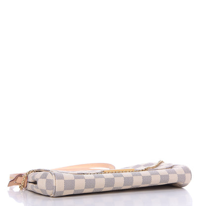 Louis Vuitton Damier Azur Favorite MM 4 of 13