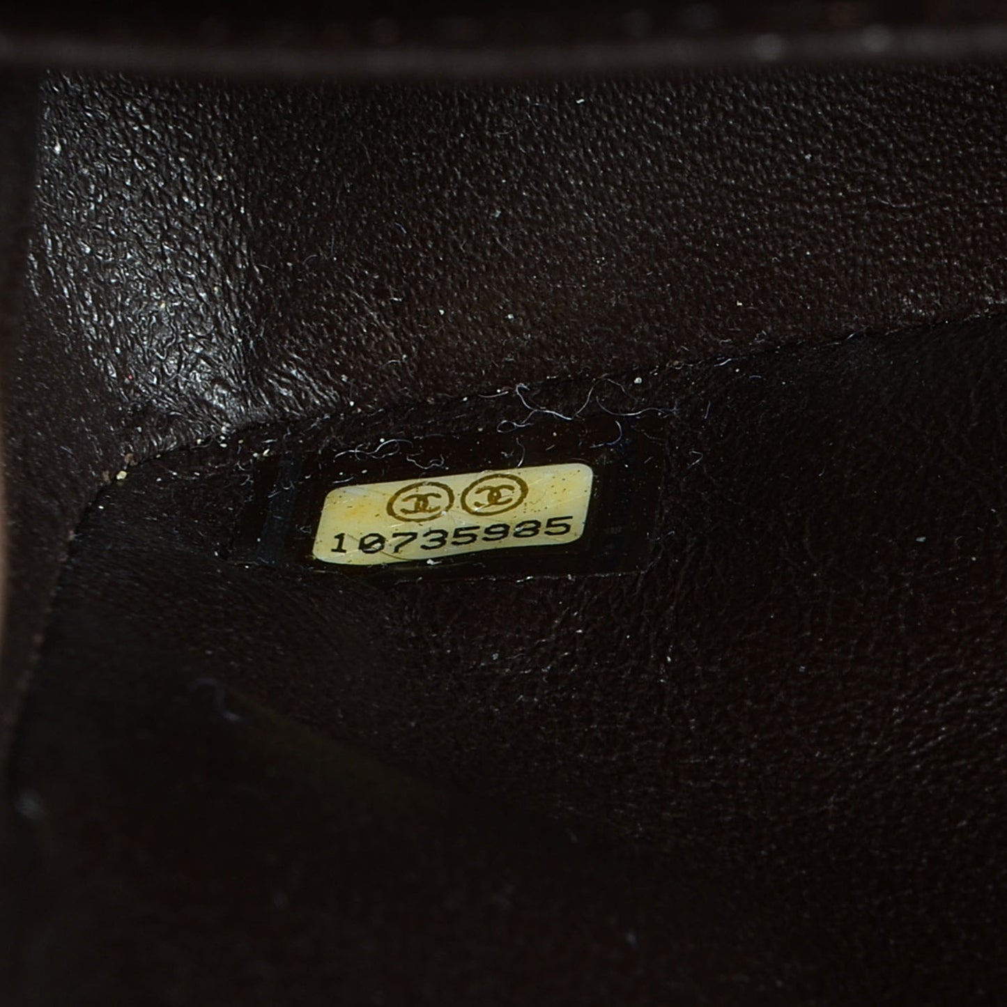 Caviar Quilted Medium Double Flap Brown