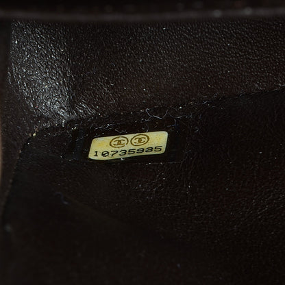 Chanel Caviar Quilted Medium Double Flap Brown 8 of 9