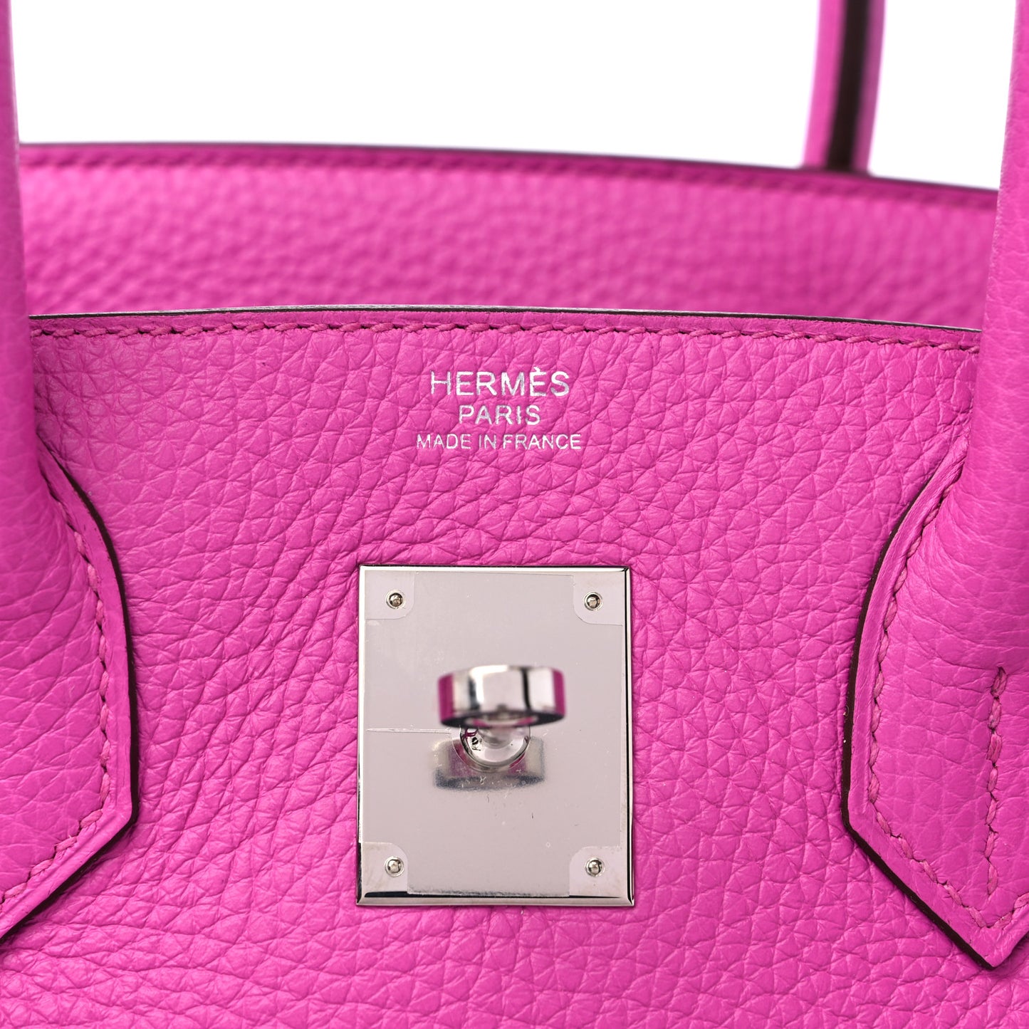 Taurillon Clemence Birkin 30 Magnolia