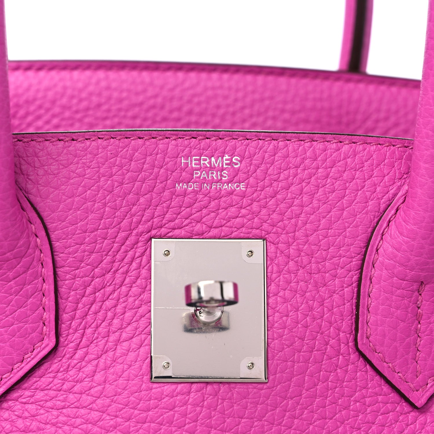 Hermes Taurillon Clemence Birkin 30 Magnolia 6 of 10
