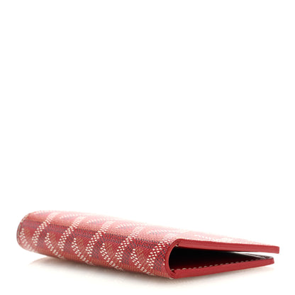 Goyard Goyardine Saint Pierre Card Holder Red 4 of 6