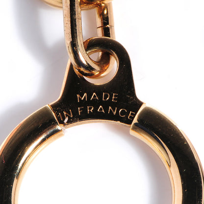 Louis Vuitton Pochette Extender Key Ring Gold 4 of 4