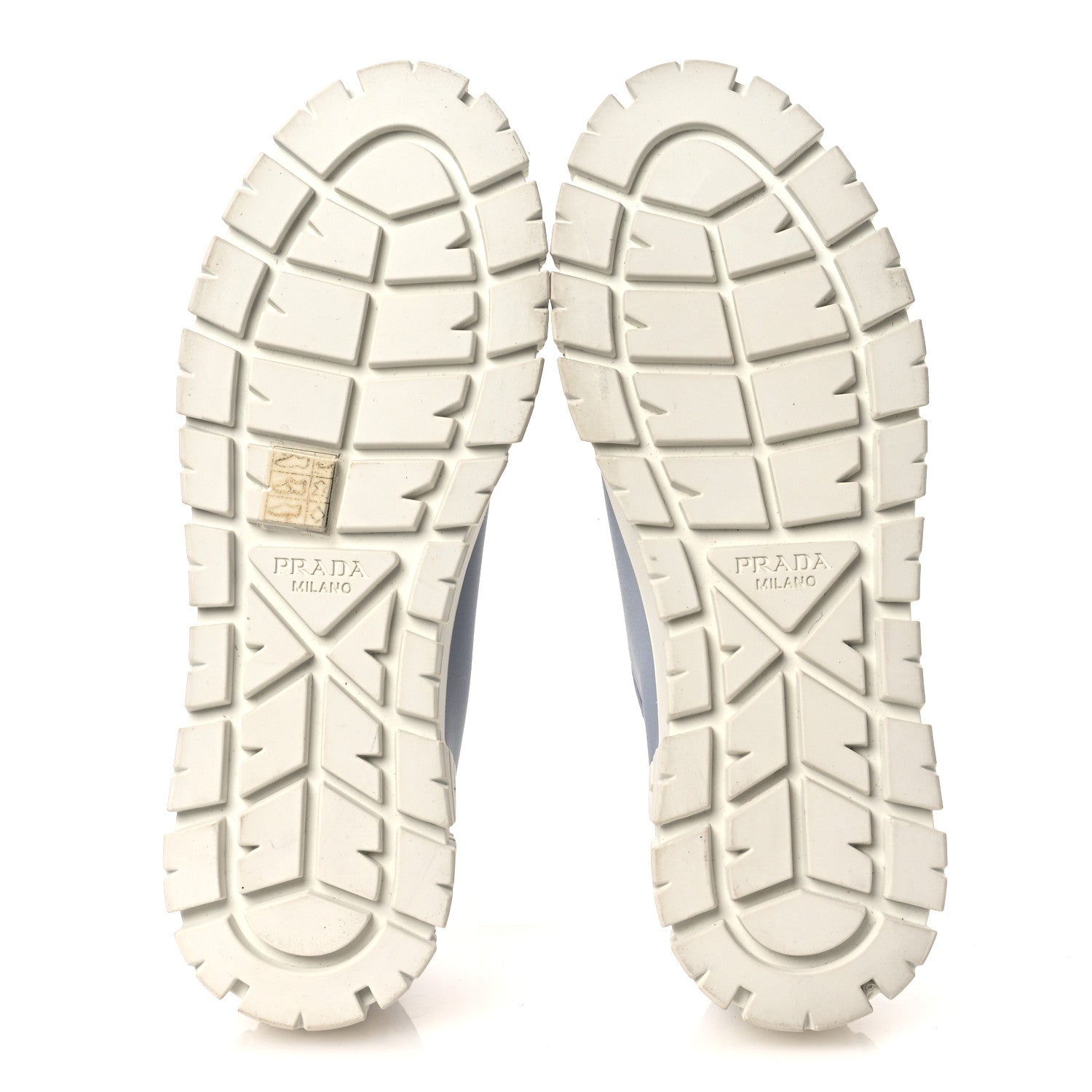 Prada Re-Nylon Gabardine Triangle Logo Double Wheel 50mm Sneakers 38 Cielo 7 of 12