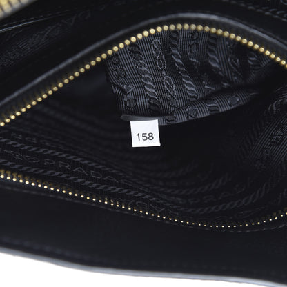 Prada Vitello Daino Tote Black 8 of 12