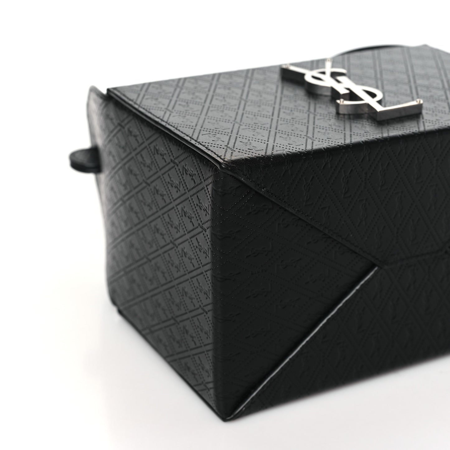 Calfskin Monogram Take Away Box Black