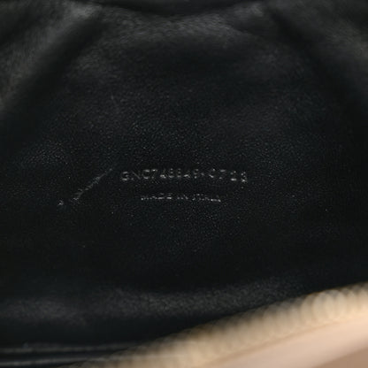 Saint Laurent Calfskin Matelasse Monogram Mini Lou Camera Bag Dark Beige 7 of 10