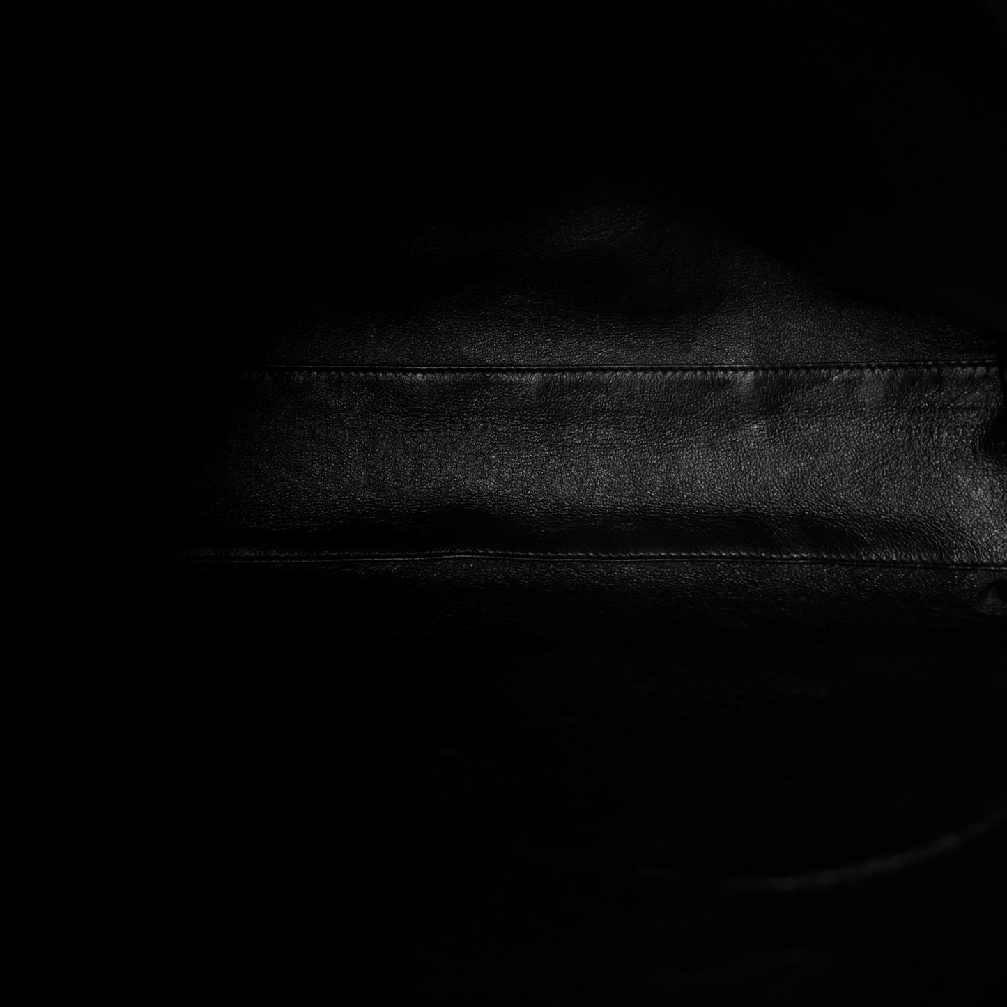 Calfskin Hobo Black