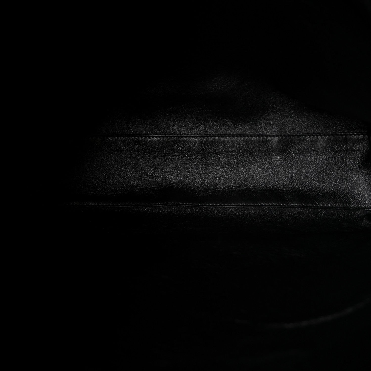 Saint Laurent Calfskin Hobo Black 6 of 10