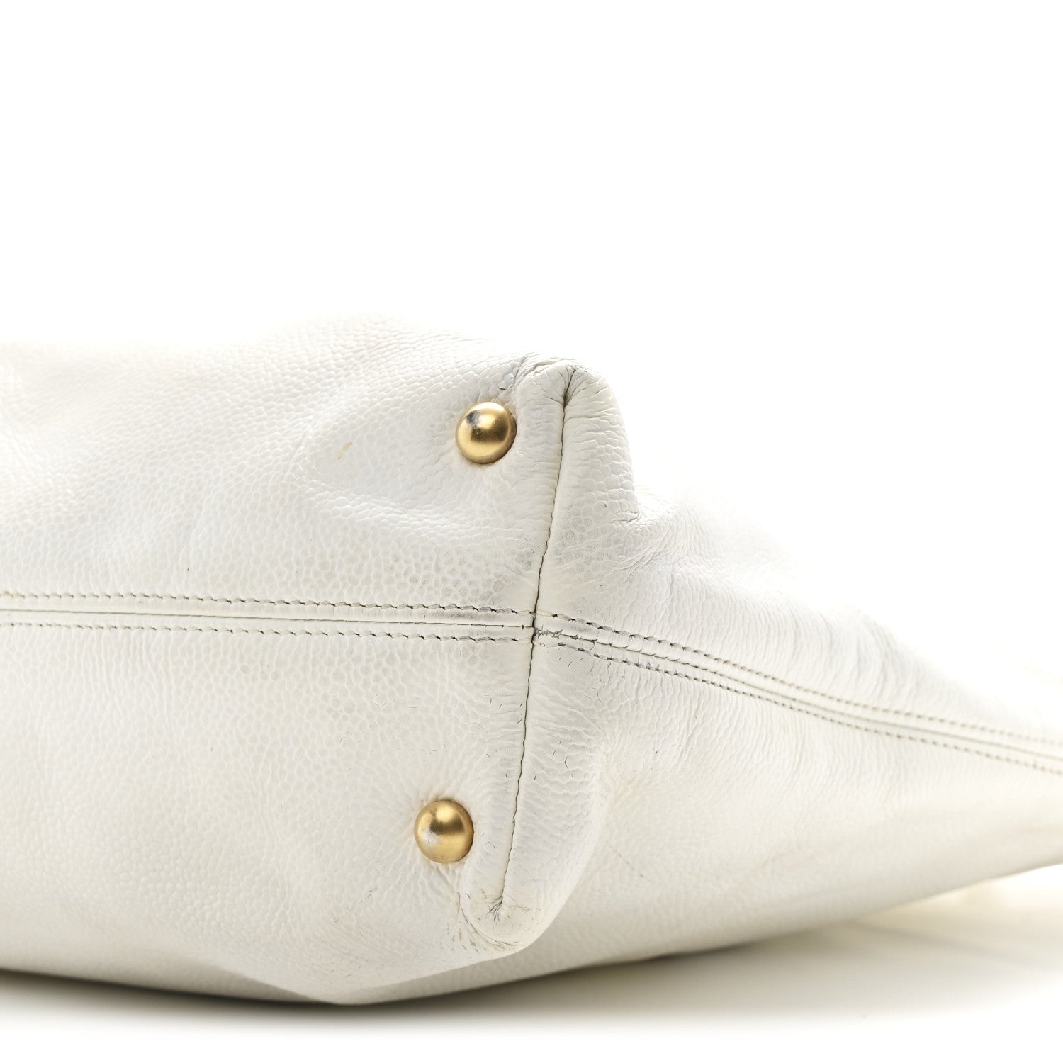 Chanel Caviar CC Timeless Tote White 10 of 10