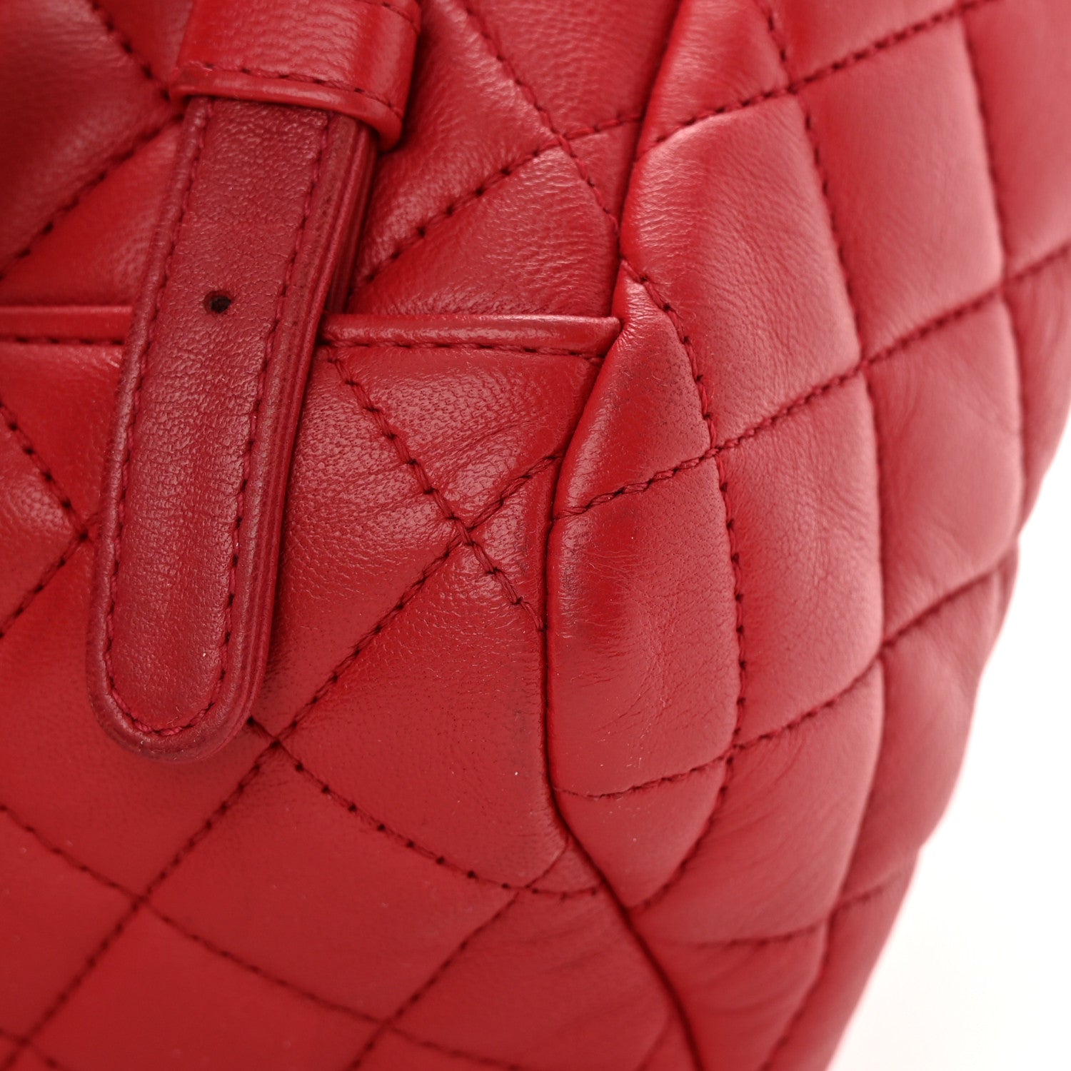 Chanel Lambskin Quilted Small Urban Spirit Backpack Red 14 of 17