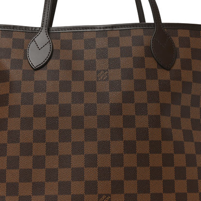 Louis Vuitton Damier Ebene Neo Neverfull MM Rose Ballerine 8 of 10