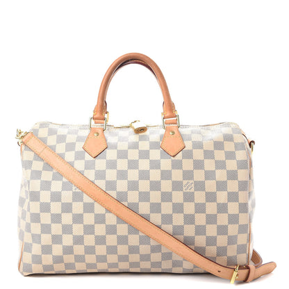 Louis Vuitton Damier Azur Speedy Bandouliere 35 1 of 20