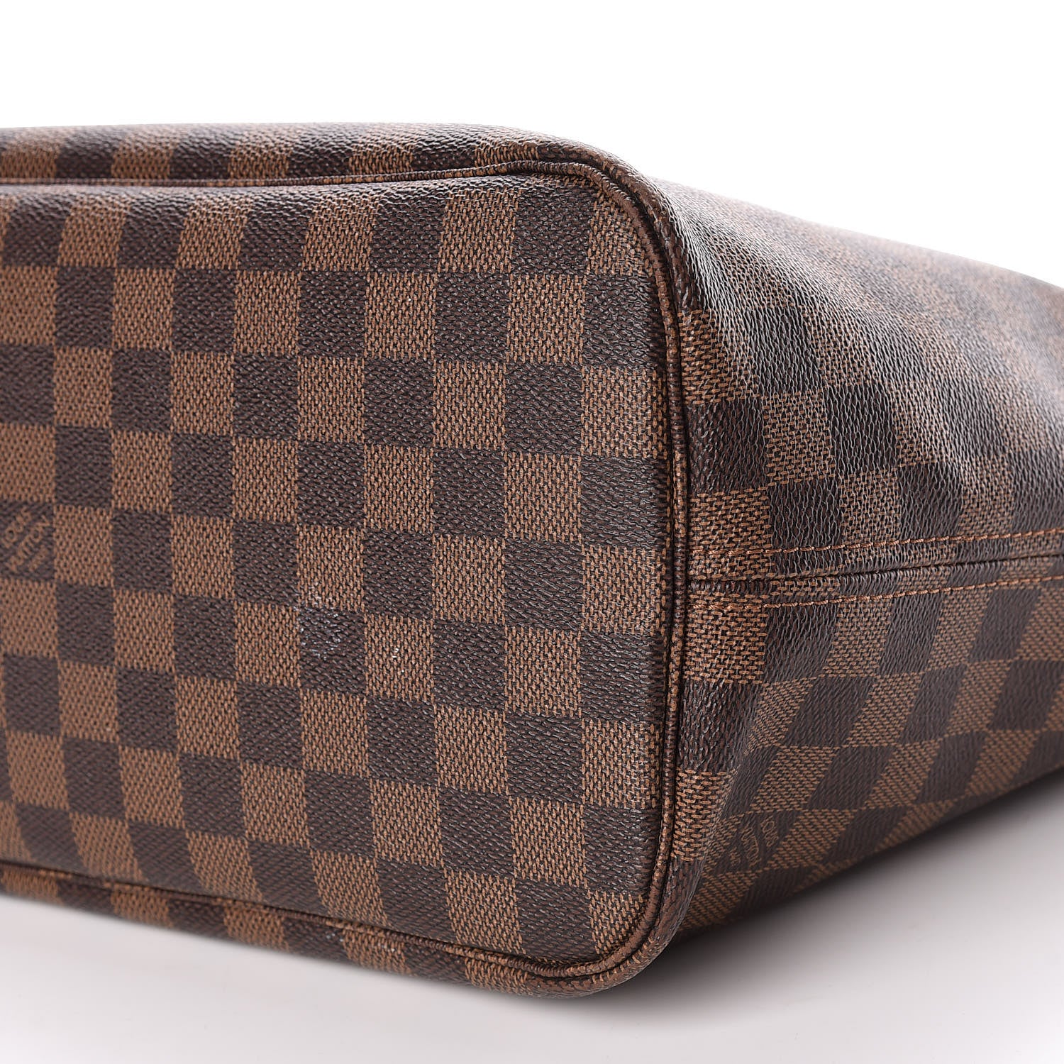 Louis Vuitton Damier Ebene Neo Neverfull MM Rose Ballerine 11 of 13