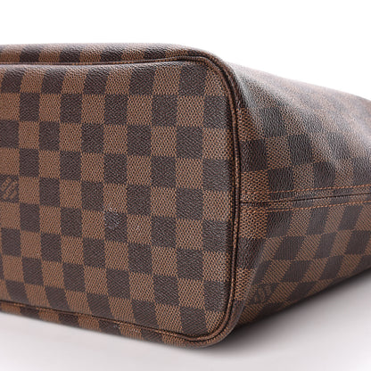 Louis Vuitton Damier Ebene Neo Neverfull MM Rose Ballerine 11 of 13