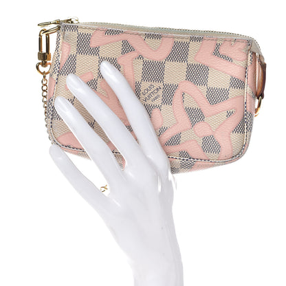 Louis Vuitton Damier Azur Tahitienne Mini Pochette Accessories 2 of 11